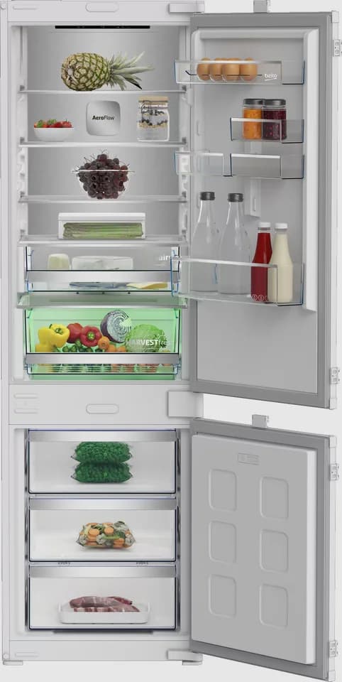 Beko B7BCNA295HS2 con le porte aperte, fotografia ufficiale