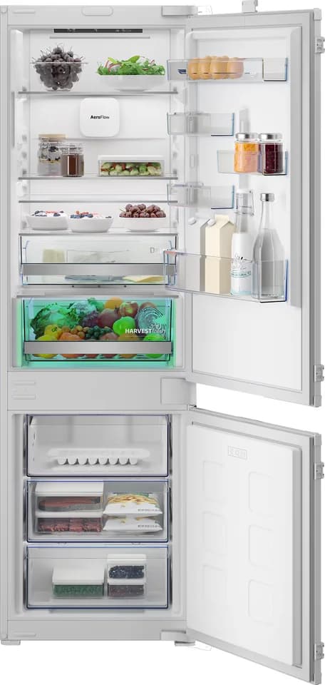 Beko B7BCNA296HS con le porte aperte, fotografia ufficiale