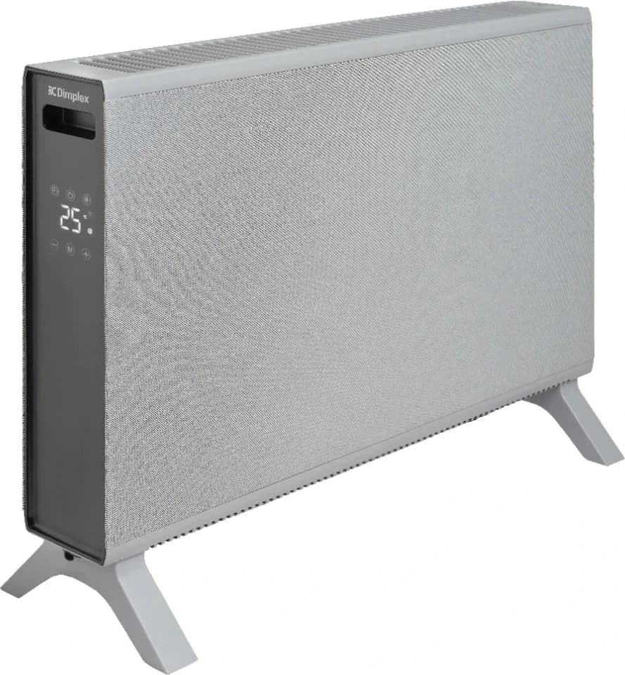 Dimplex HeatLite TEX+ Smart grigio sui piedini, fotografia ufficiale