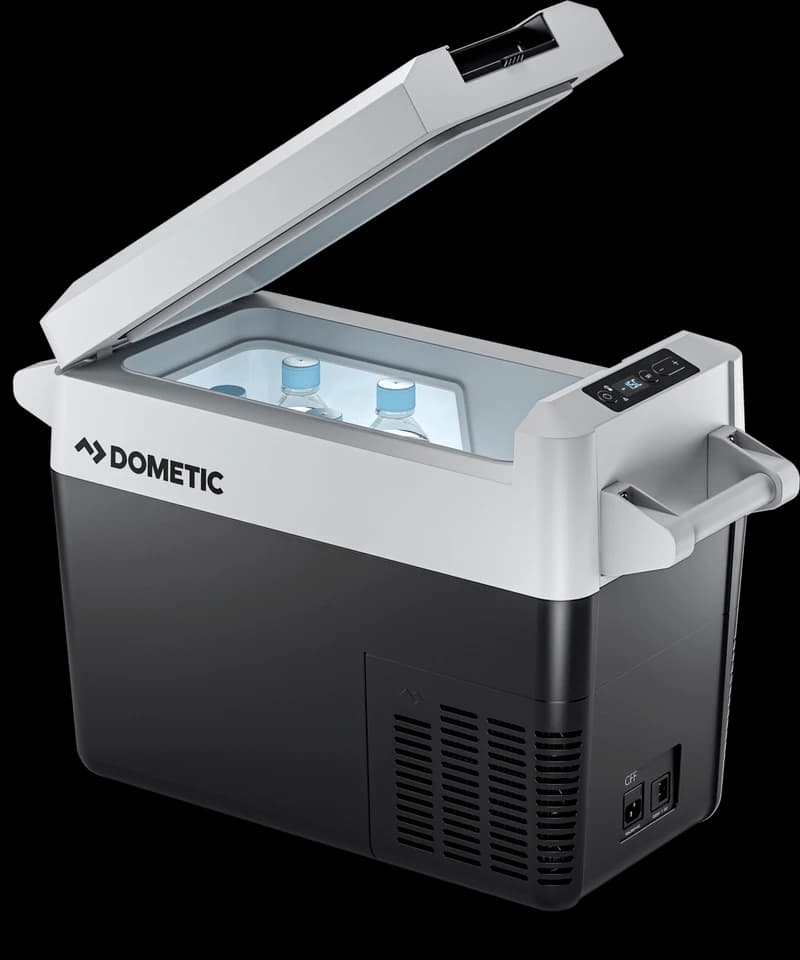 Dometic CFF 20 con il coperchio aperto, fotografia ufficiale