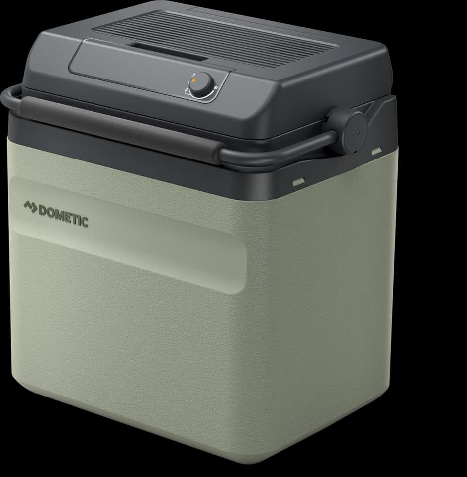Dometic DTE26 verde chiuso, fotografia ufficiale