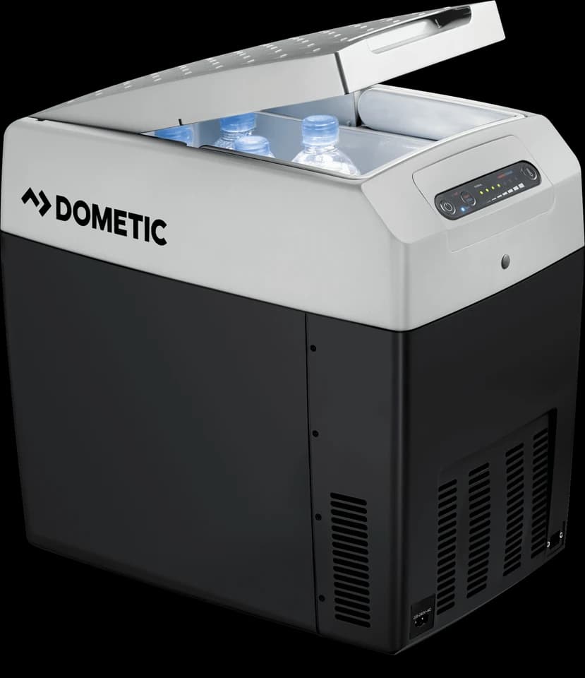 Dometic TropiCool TCX 21 con il coperchio aperto, fotografia ufficiale