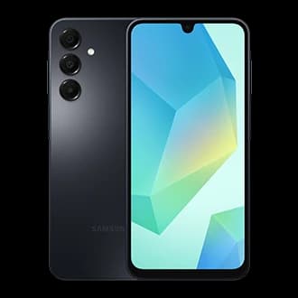 Samsung Galaxy A16 4G blu notte, vista frontale e posteriore