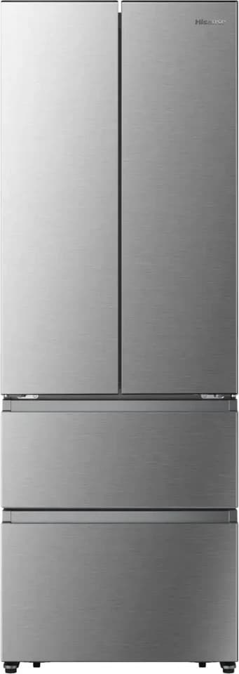 Hisense RF632N4BCE inox French door a quattro porte chiuse, fotografia ufficiale
