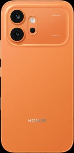 HONOR 600 arancione, fotografia ufficiale posteriore