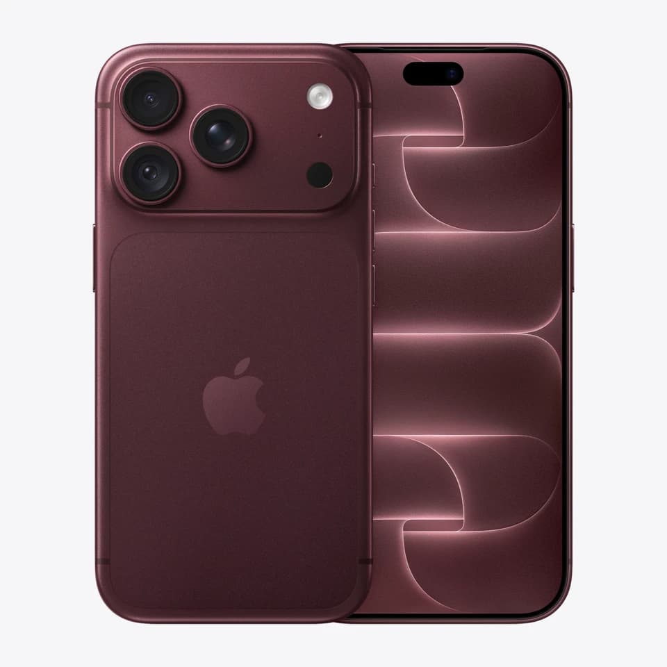 Apple iPhone 18 Pro Borgogna, vista frontale e posteriore ufficiale