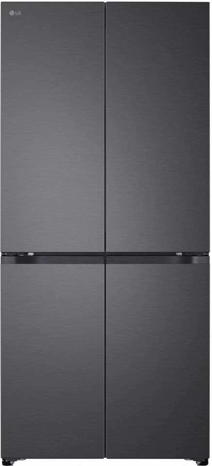 LG GMBS30SDEP nero opaco a quattro porte chiuse, fotografia ufficiale