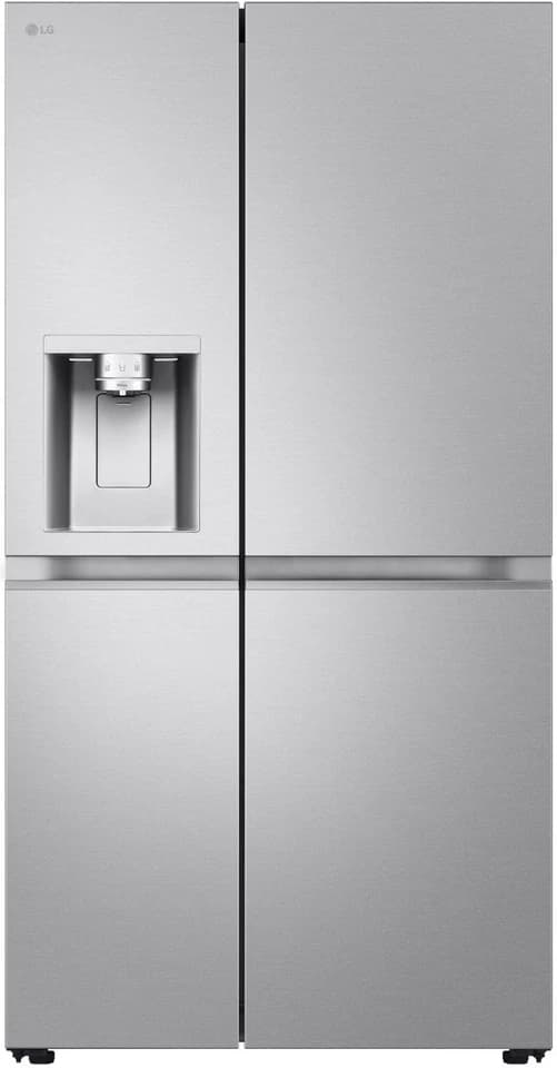 LG GSLE91MBAB Metal Sorbet a porte chiuse con il dispenser sulla porta, fotografia ufficiale