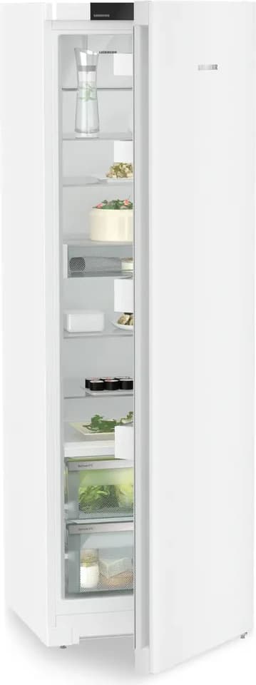 Liebherr RBc 5220 Plus BioFresh bianco a porta aperta con i cassetti BioFresh, fotografia ufficiale