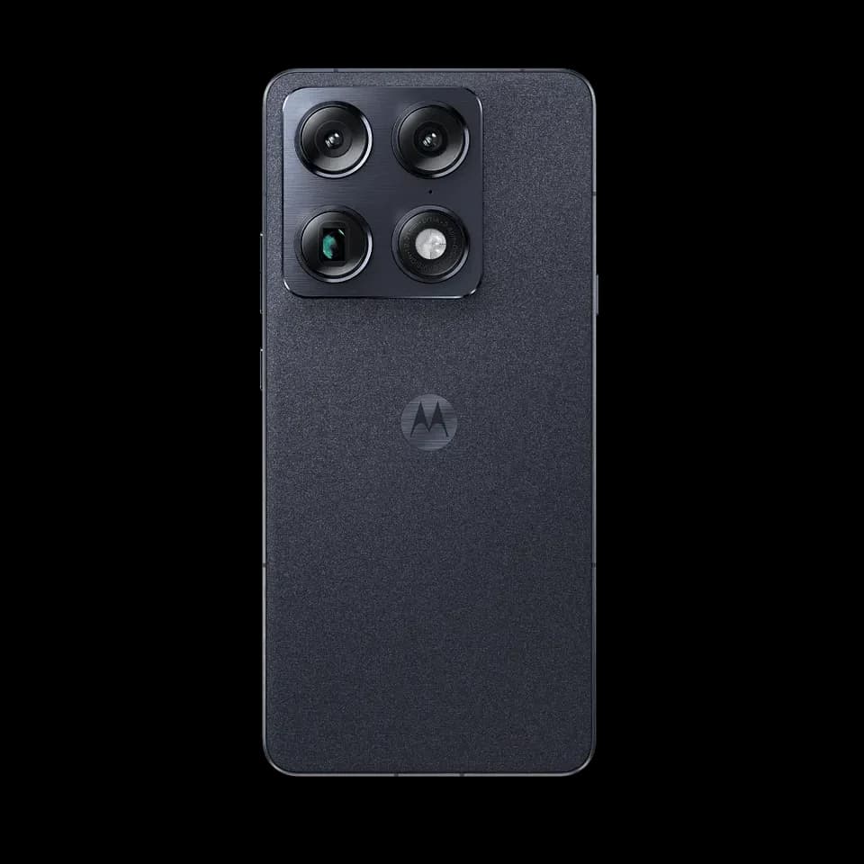 Motorola signature PANTONE Carbon, vista posteriore ufficiale