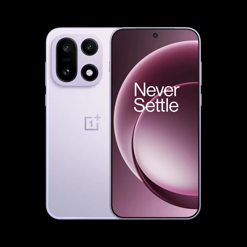 OnePlus 15 Ultra Violet, viste ufficiali frontale e posteriore