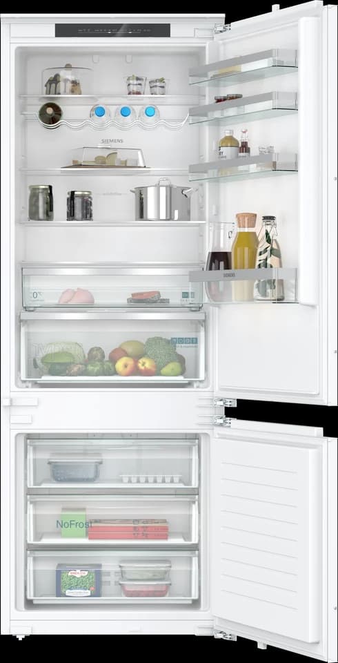 Siemens KB96NVFE0 con le porte aperte, fotografia ufficiale