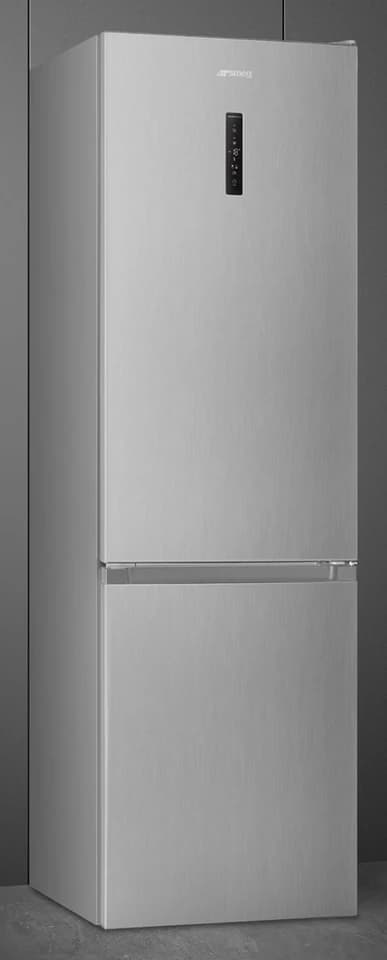 Smeg RC20XDNC Inox Look a porte chiuse con display sulla porta, fotografia ufficiale